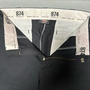 Dickies 874 original fit women’s black work pants.